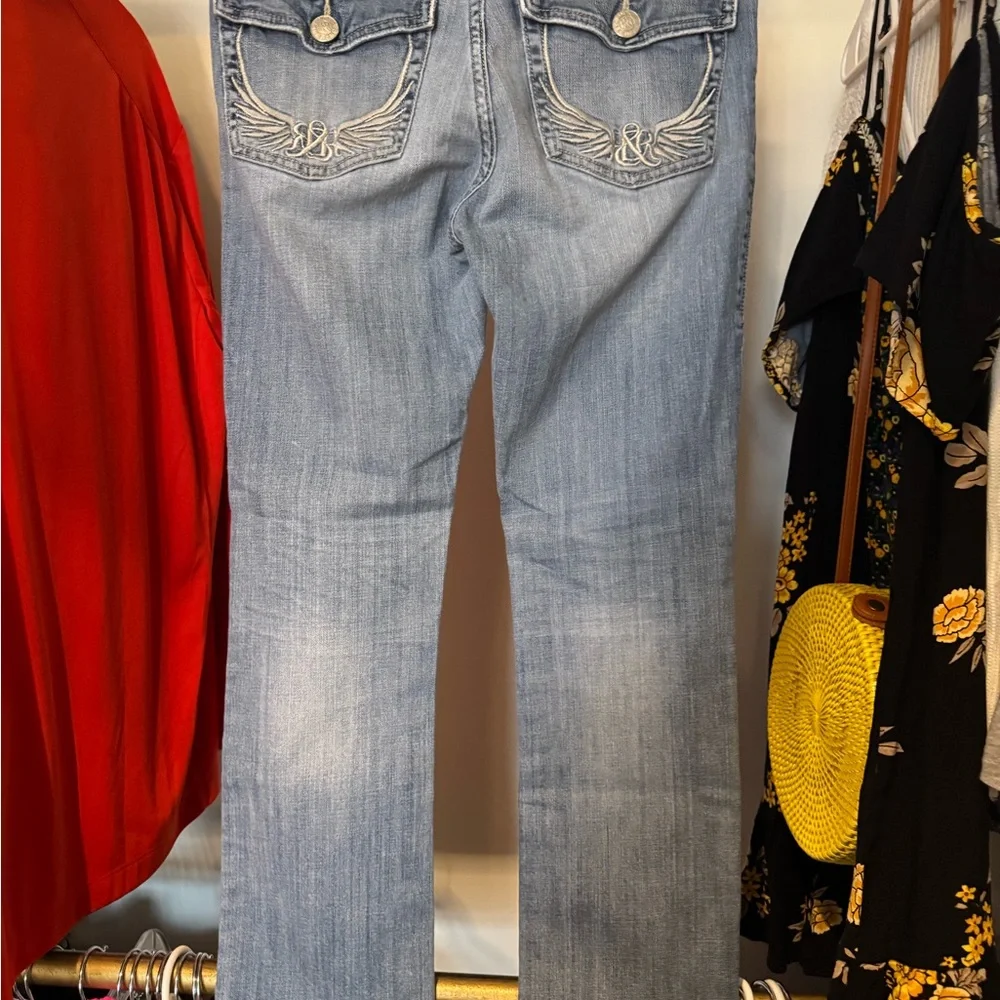 Rock & Republic Jeans Straight Leg Size 8 Womens‎ Pants Y2K Denim 26” Inseam